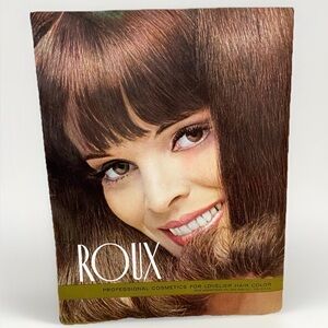 VTG Roux Fanciful Hair Color Catalog Advertisement 1952 Pretty Models